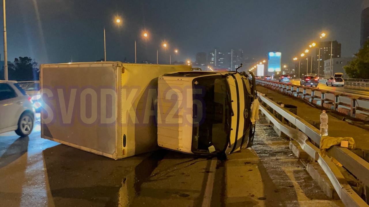 Водитель влетел в леера»: жесткая авария на Некрасовском путепроводе -  PortoFranko